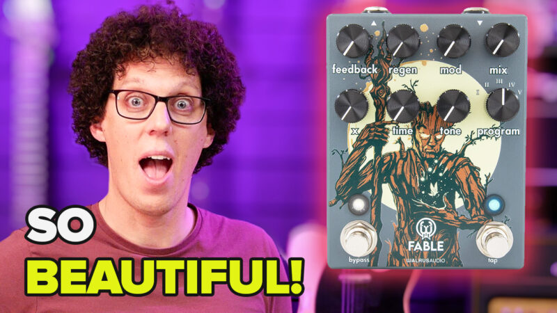 Walrus Audio Fable Granular Soundscape Generator - Granular Delay Pedal